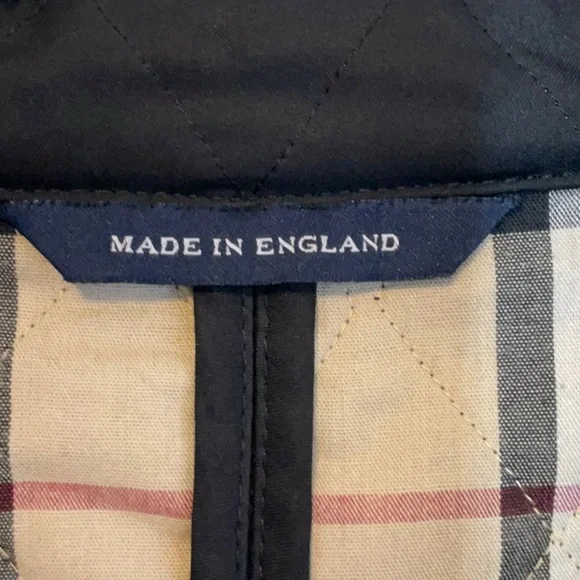 Burberry Constance Quilted Jacket Black Medium Regular Vintage Check - Picture 4 of 15